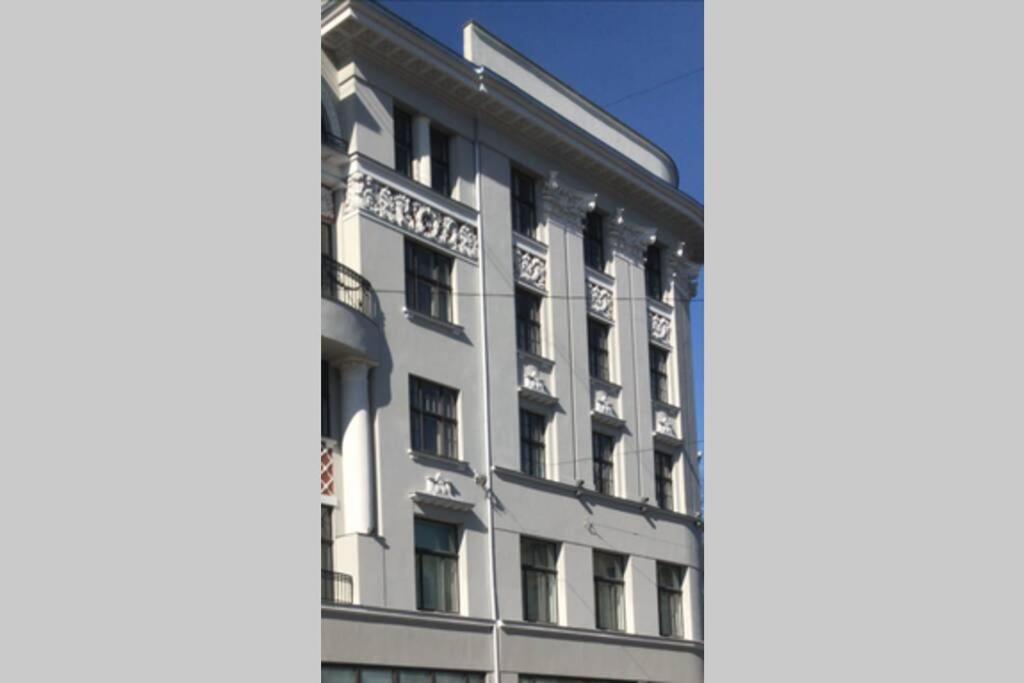 리가 Bibliotekas Nams 아파트 외부 사진
